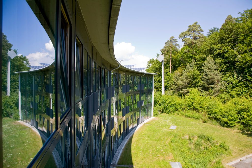 Rückansicht vom Hotel Hegau Ost